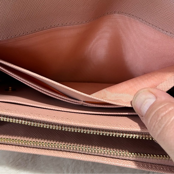 Prada Light Pink Long Wallet - Picture 9 of 16